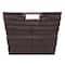 Simplify Large Chocolate Rattan Storage Basket